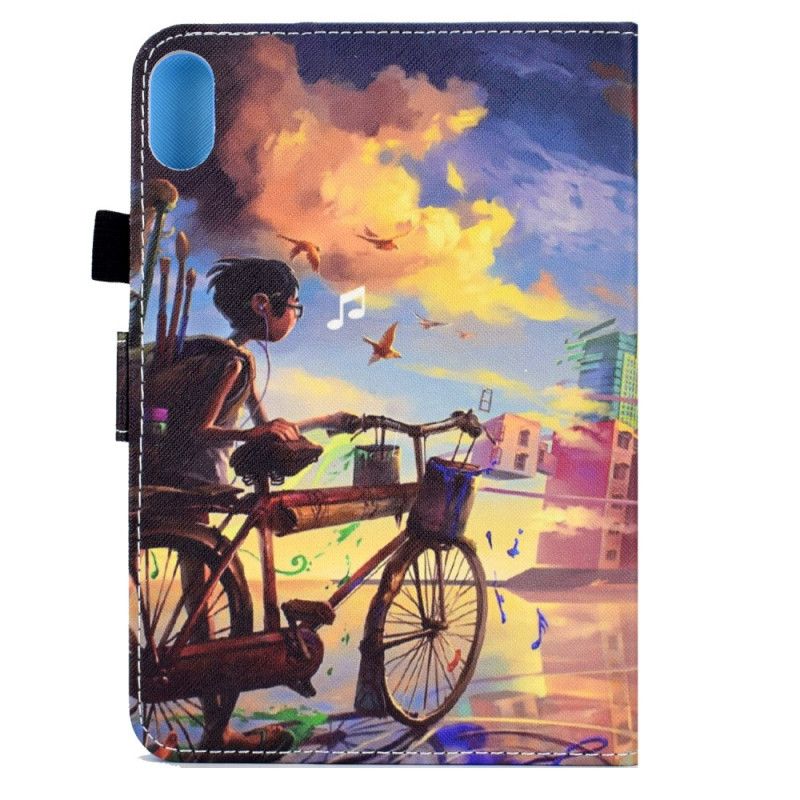 Læder Cover iPad Mini 6 (2021) Cykel Art