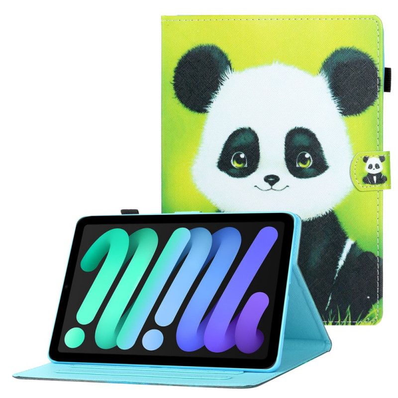 Læder Cover iPad Mini 6 (2021) Glad Panda