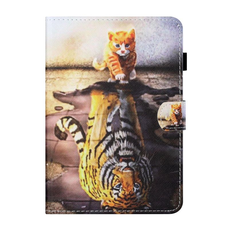 Læder Cover iPad Mini 6 (2021) Kattingen Art