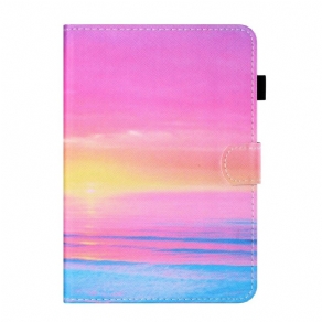 Læder Cover iPad Mini 6 (2021) Solnedgang