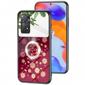 Cover Xiaomi Redmi Note 11 Pro / 11 Pro 5G Spejl Med Roterende Ring