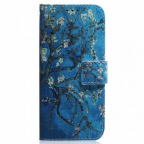 Flip Cover Xiaomi Redmi Note 11 Pro / 11 Pro 5G Blomstrende Trægren