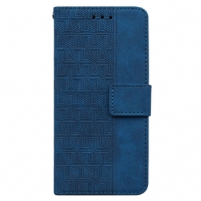 Flip Cover Xiaomi Redmi Note 11 Pro / 11 Pro 5G Med Snor Strappy Mønster