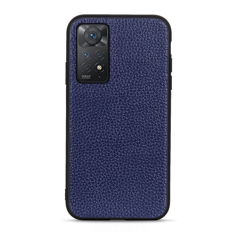 Mobilcover Xiaomi Redmi Note 11 Pro / 11 Pro 5G Ægte Litchi Læder