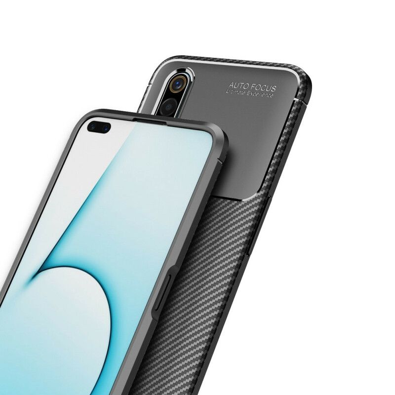 Mobilcover Realme X50 Fleksibel Kulfibertekstur