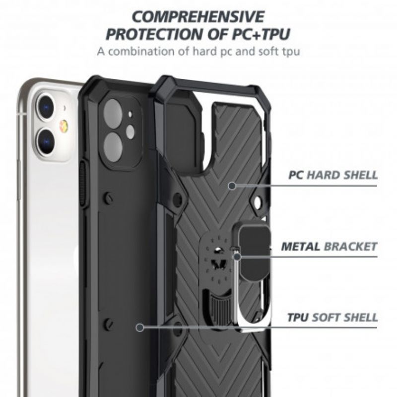 Cover iPhone 11 Aftagelig Ringstøtte