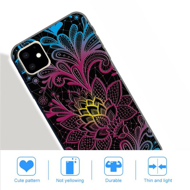 Cover iPhone 11 Blomster Intenst Farvet