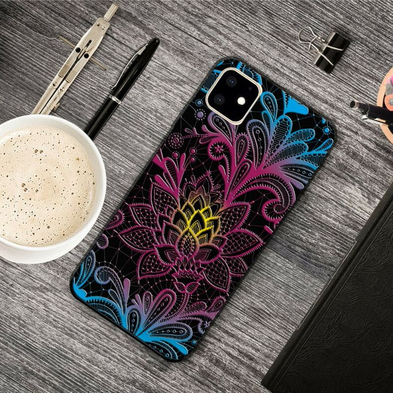 Cover iPhone 11 Blomster Intenst Farvet