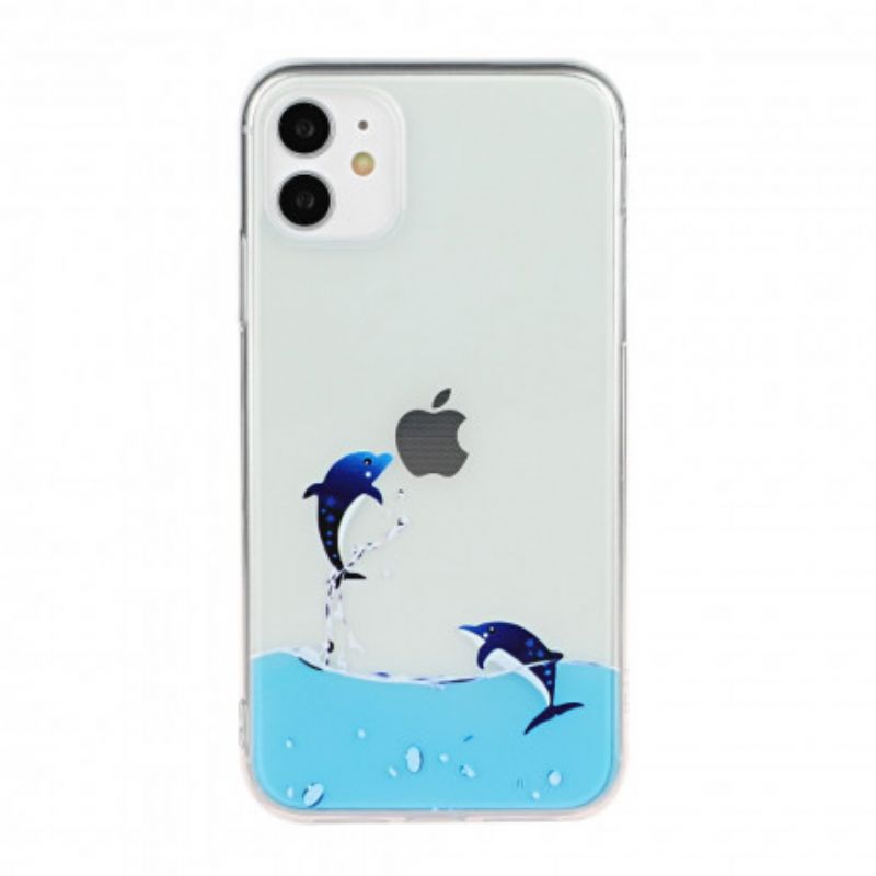 Cover iPhone 11 Delfinspil