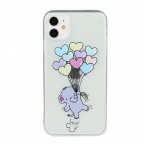 Cover iPhone 11 Elefantballoner