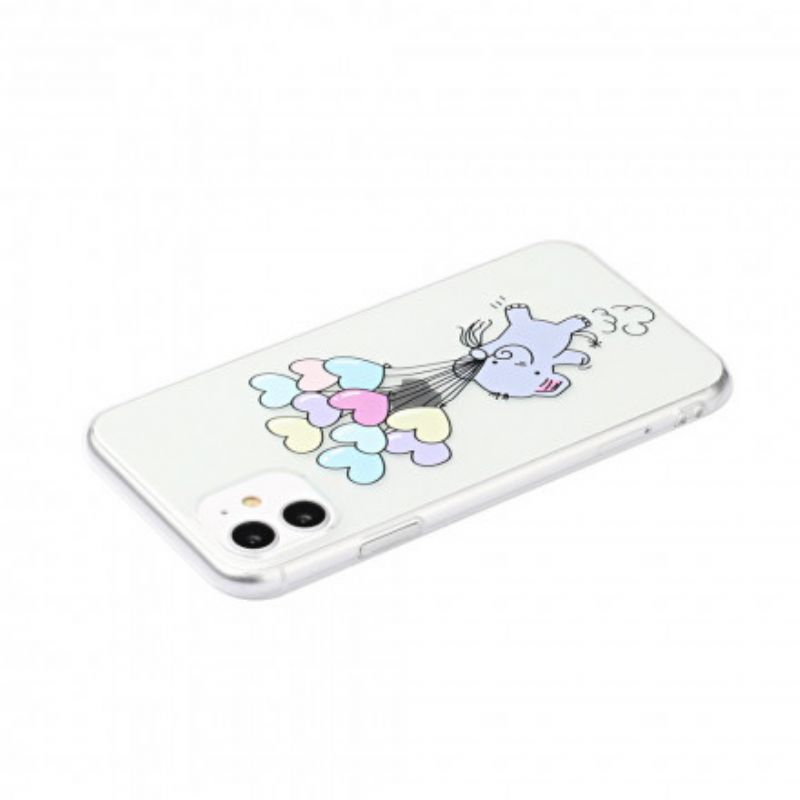 Cover iPhone 11 Elefantballoner