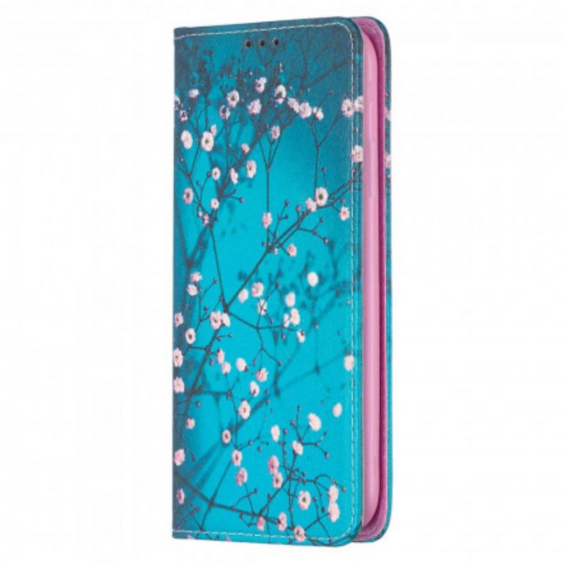 Cover iPhone 11 Flip Cover Blomstrende Grene