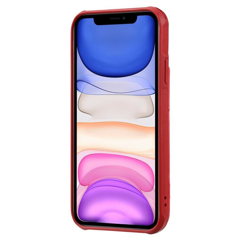 Cover iPhone 11 Flip Cover Foldekortholder Med Snor