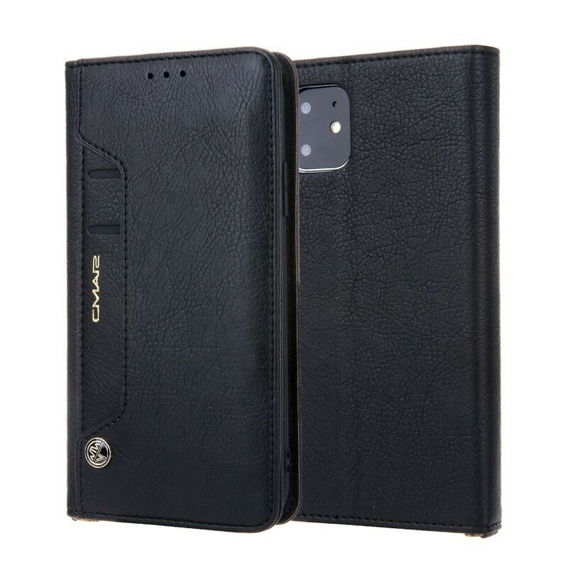 Cover iPhone 11 Flip Cover Førsteklasses Læderstil