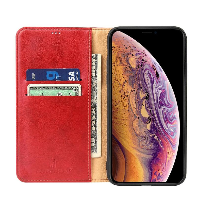 Cover iPhone 11 Flip Cover Klassisk Kunstlæder