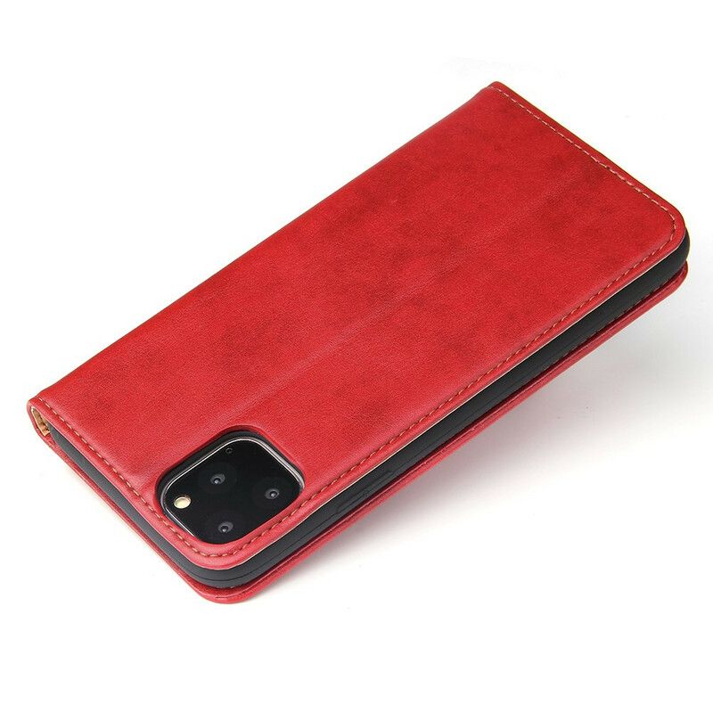 Cover iPhone 11 Flip Cover Klassisk Kunstlæder