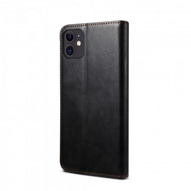 Cover iPhone 11 Flip Cover Vokset Kunstlæder