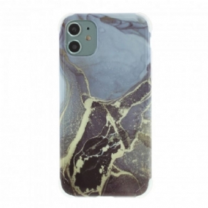 Cover iPhone 11 Marmor Fleksibel Silikone