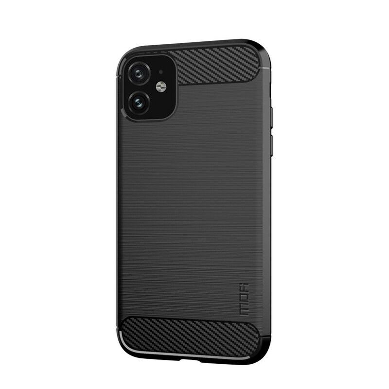 Cover iPhone 11 Mofi Børstet Kulfiber