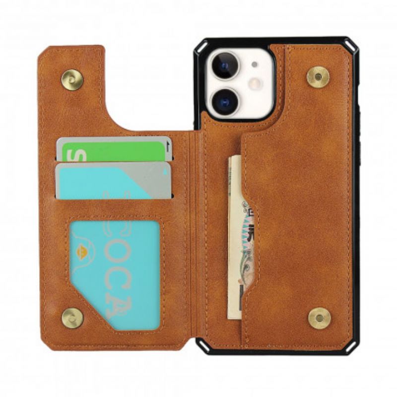 Cover iPhone 11 Multi-funktionel Med Snor