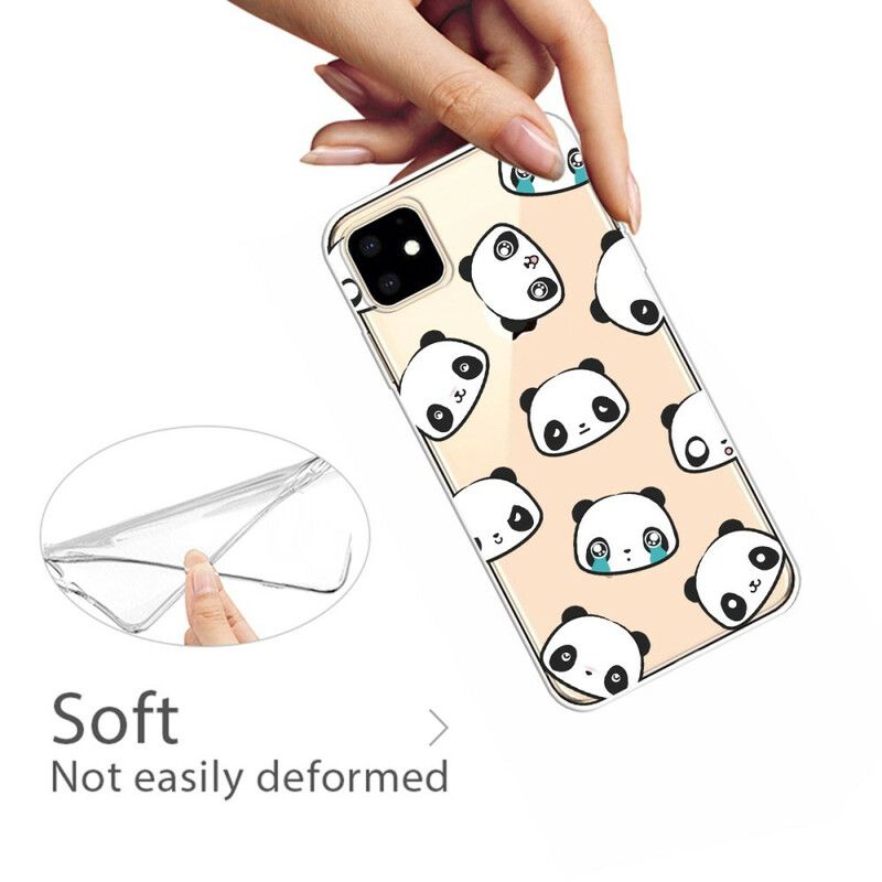 Cover iPhone 11 Sentimentale Pandaer