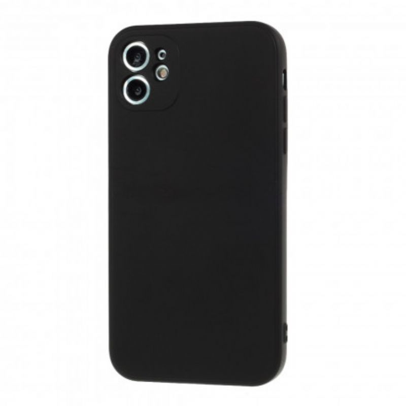 Cover iPhone 11 Silikonemåtte Ren Farve