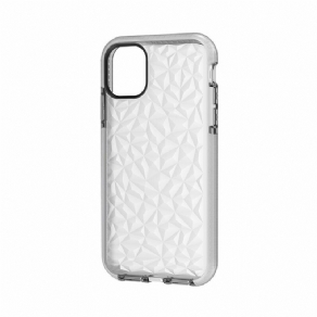 Cover iPhone 11 Transparent Diamanttekstur