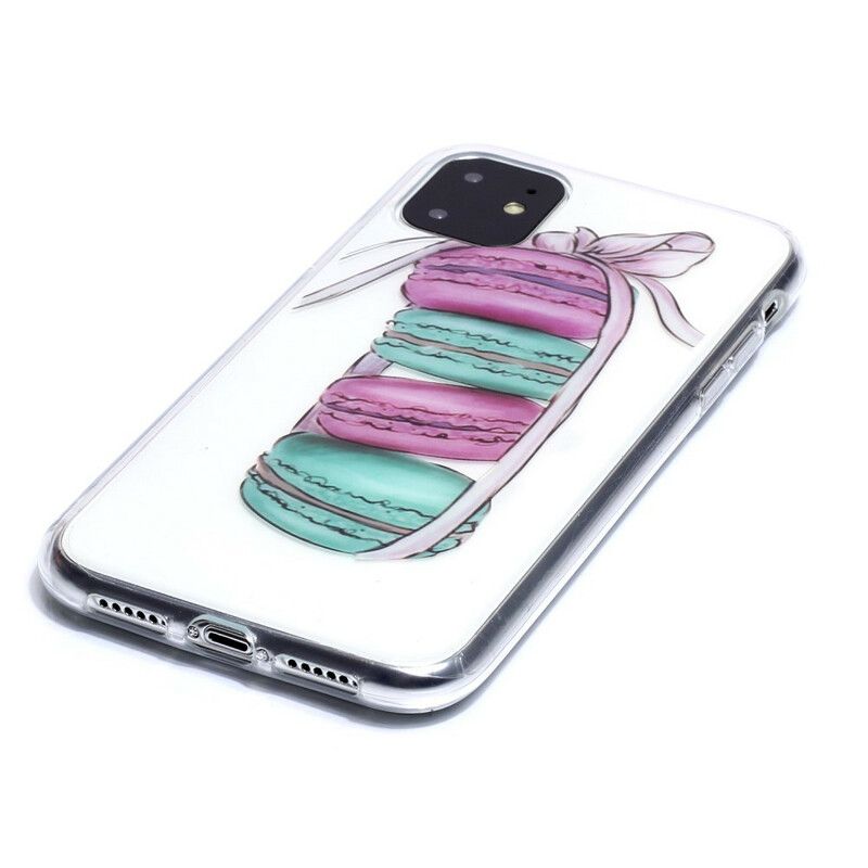 Cover iPhone 11 Transparente Gourmetmacarons