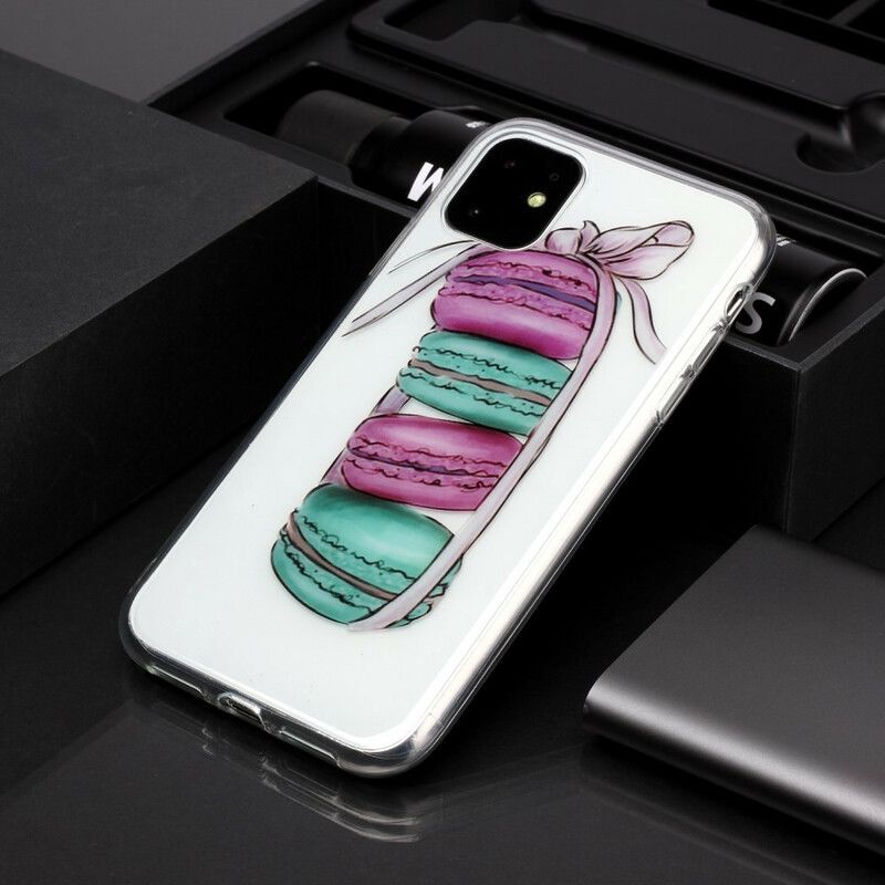 Cover iPhone 11 Transparente Gourmetmacarons