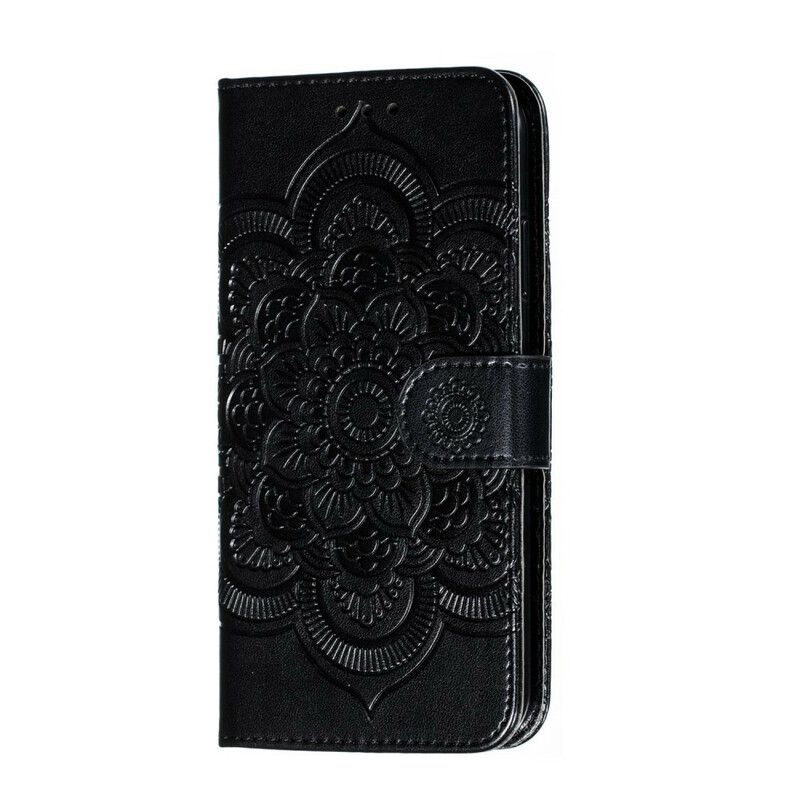 Flip Cover iPhone 11 Med Snor Fuld Strappy Mandala