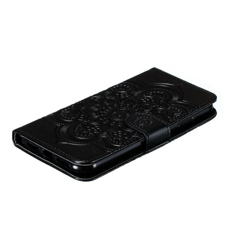 Flip Cover iPhone 11 Med Snor Fuld Strappy Mandala