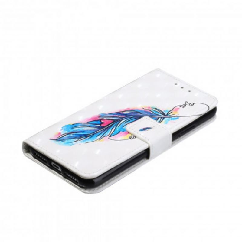 Flip Cover iPhone 11 Med Snor Justerbar Fjerrem