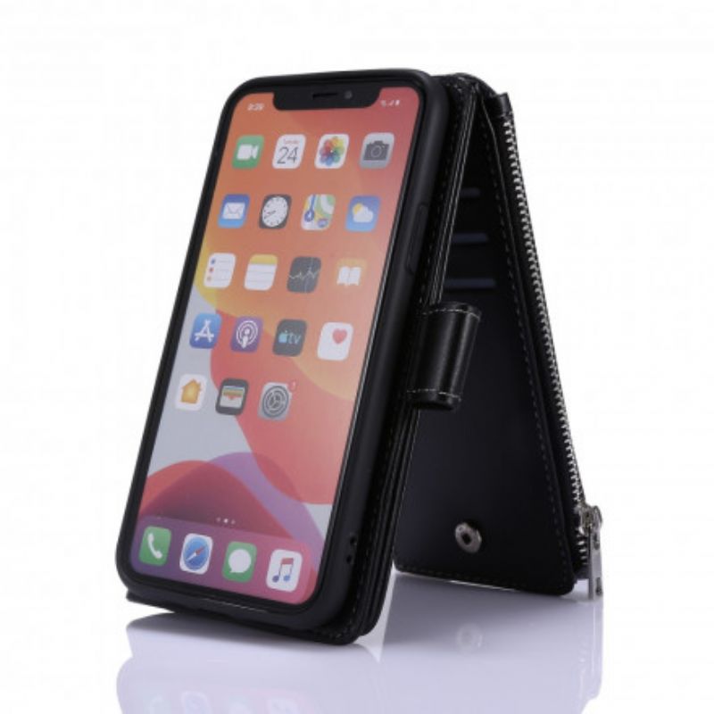 Flip Cover iPhone 11 Multifunktionel Virksomhed