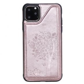 Mobilcover iPhone 11 Cat Print Multifunktionel