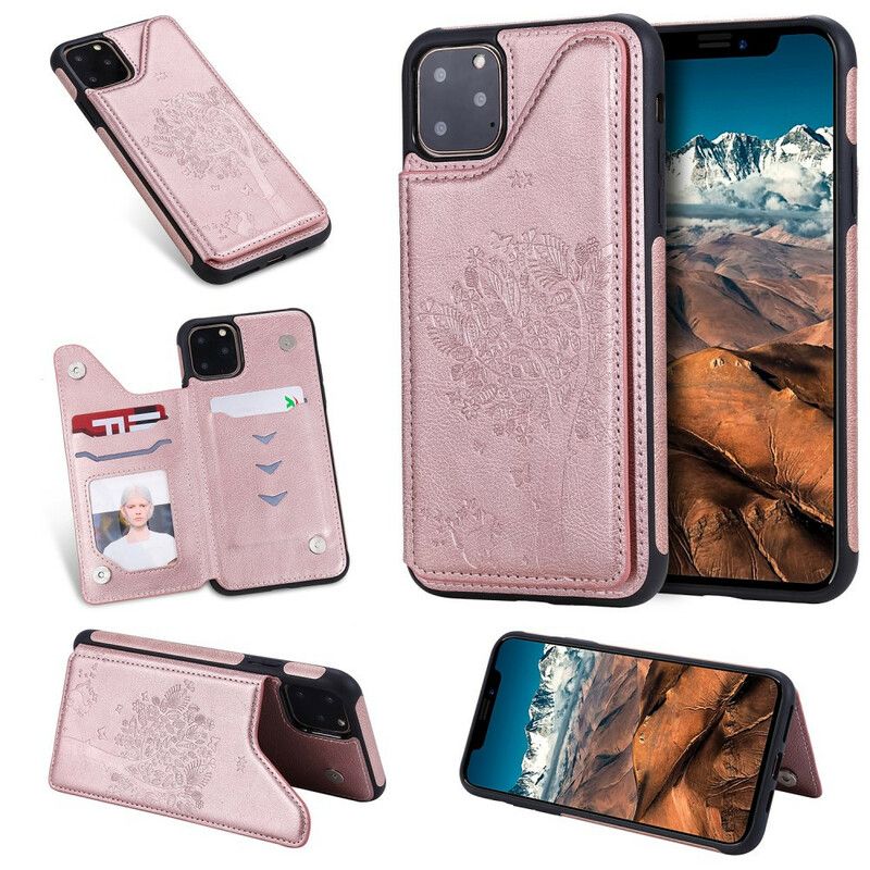 Mobilcover iPhone 11 Cat Print Multifunktionel