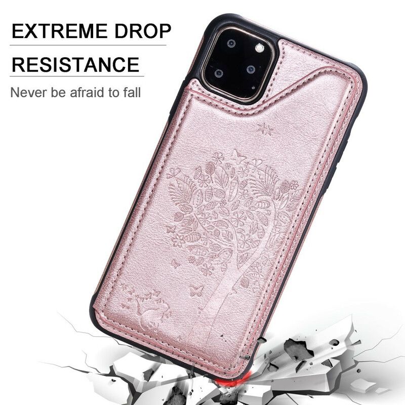 Mobilcover iPhone 11 Cat Print Multifunktionel