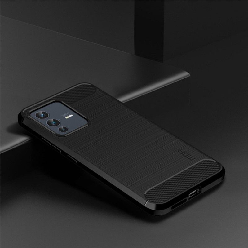 Cover Vivo V23 5G Børstet Kulfiber