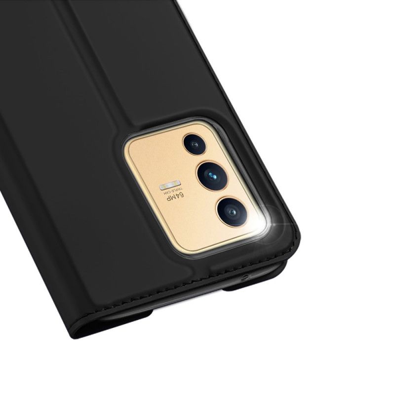 Cover Vivo V23 5G Flip Cover Skin-pro Series Dux Ducis