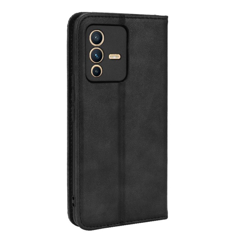 Cover Vivo V23 5G Flip Cover Stylet Kunstlæder