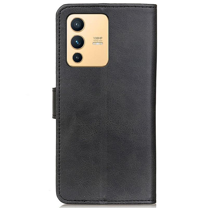 Flip Cover Vivo V23 5G Mat Kunstlæder