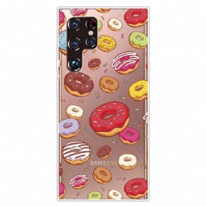 Cover Samsung Galaxy S22 Ultra 5G Elsker Donuts