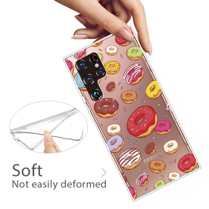 Cover Samsung Galaxy S22 Ultra 5G Elsker Donuts