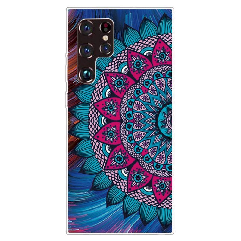 Cover Samsung Galaxy S22 Ultra 5G Farverig Mandala