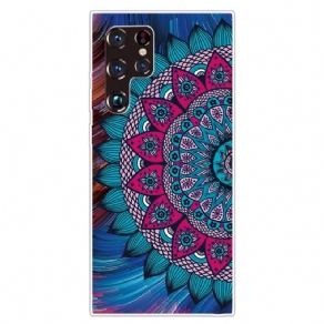 Cover Samsung Galaxy S22 Ultra 5G Farverig Mandala