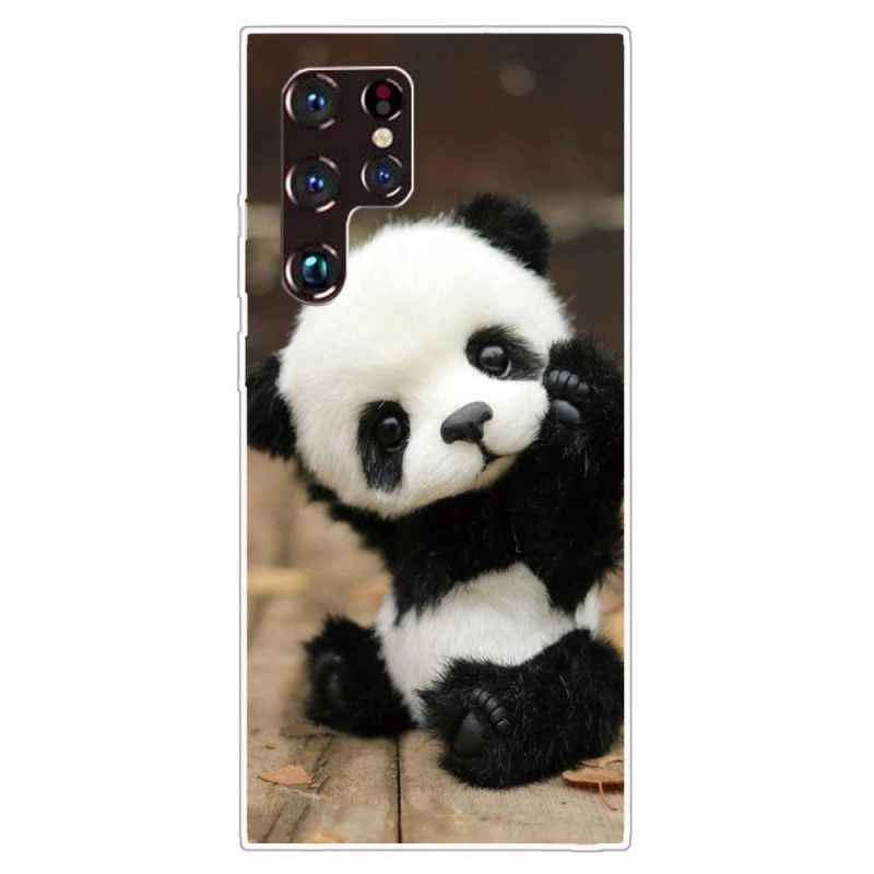 Cover Samsung Galaxy S22 Ultra 5G Fleksibel Panda