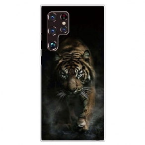 Cover Samsung Galaxy S22 Ultra 5G Fleksibel Tiger