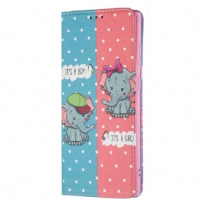 Cover Samsung Galaxy S22 Ultra 5G Flip Cover Elefanter