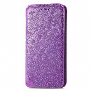 Cover Samsung Galaxy S22 Ultra 5G Flip Cover Mandalas