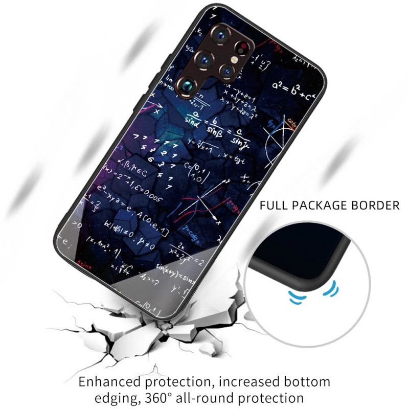 Cover Samsung Galaxy S22 Ultra 5G Hærdet Glas Matematiske Beregninger