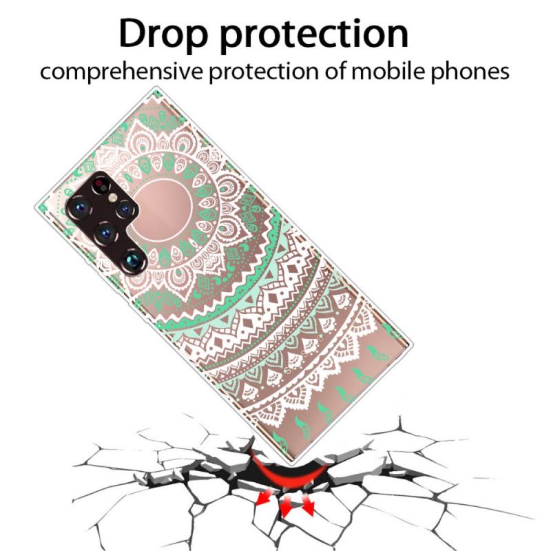 Cover Samsung Galaxy S22 Ultra 5G Stilfuld Mandala